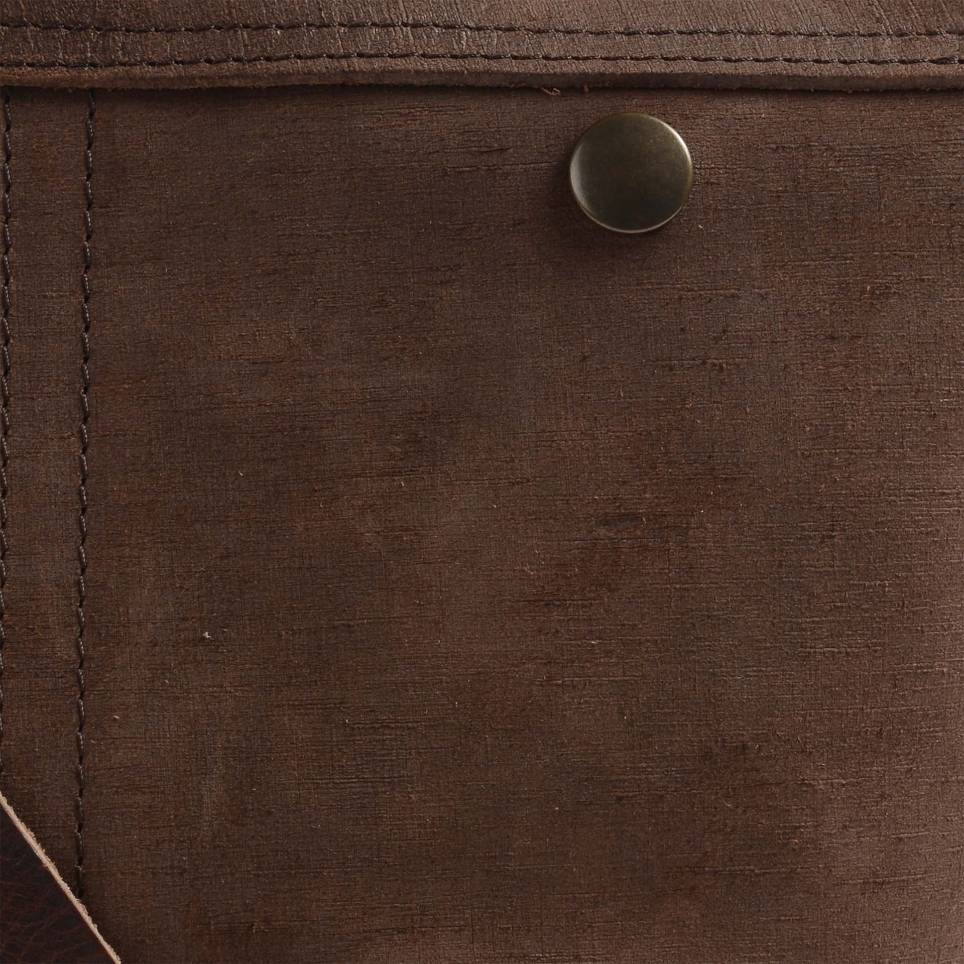 Louis Satchel bag - Coffee / Waxed Stonewashed Leather (image n°6)