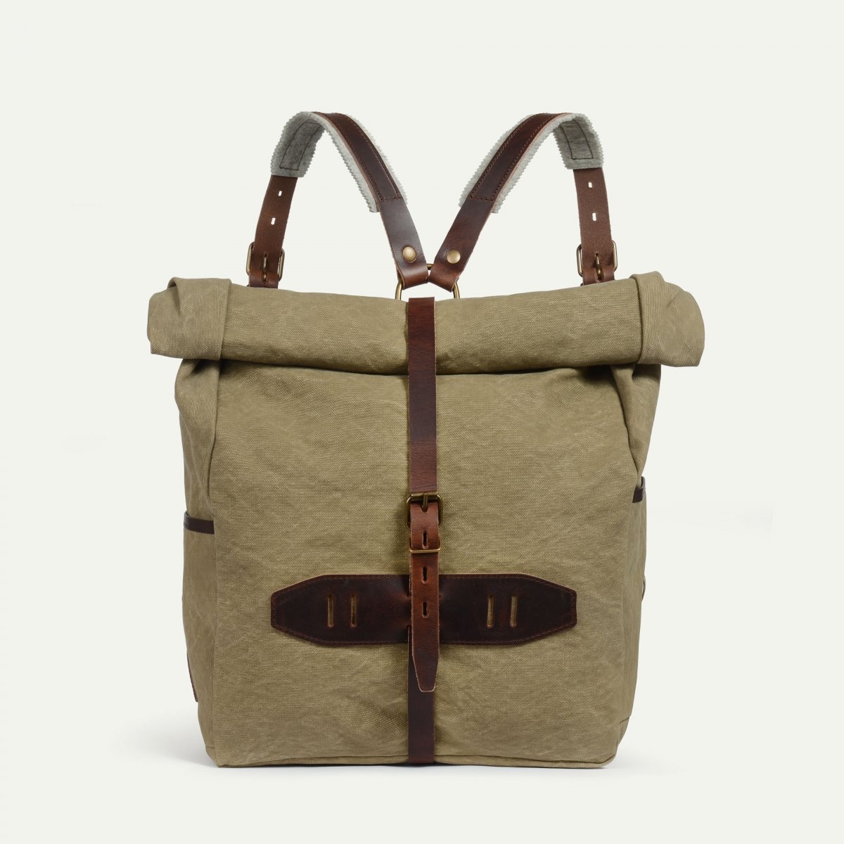 Jamy backpack - khaki us stonewashed (image n°1)