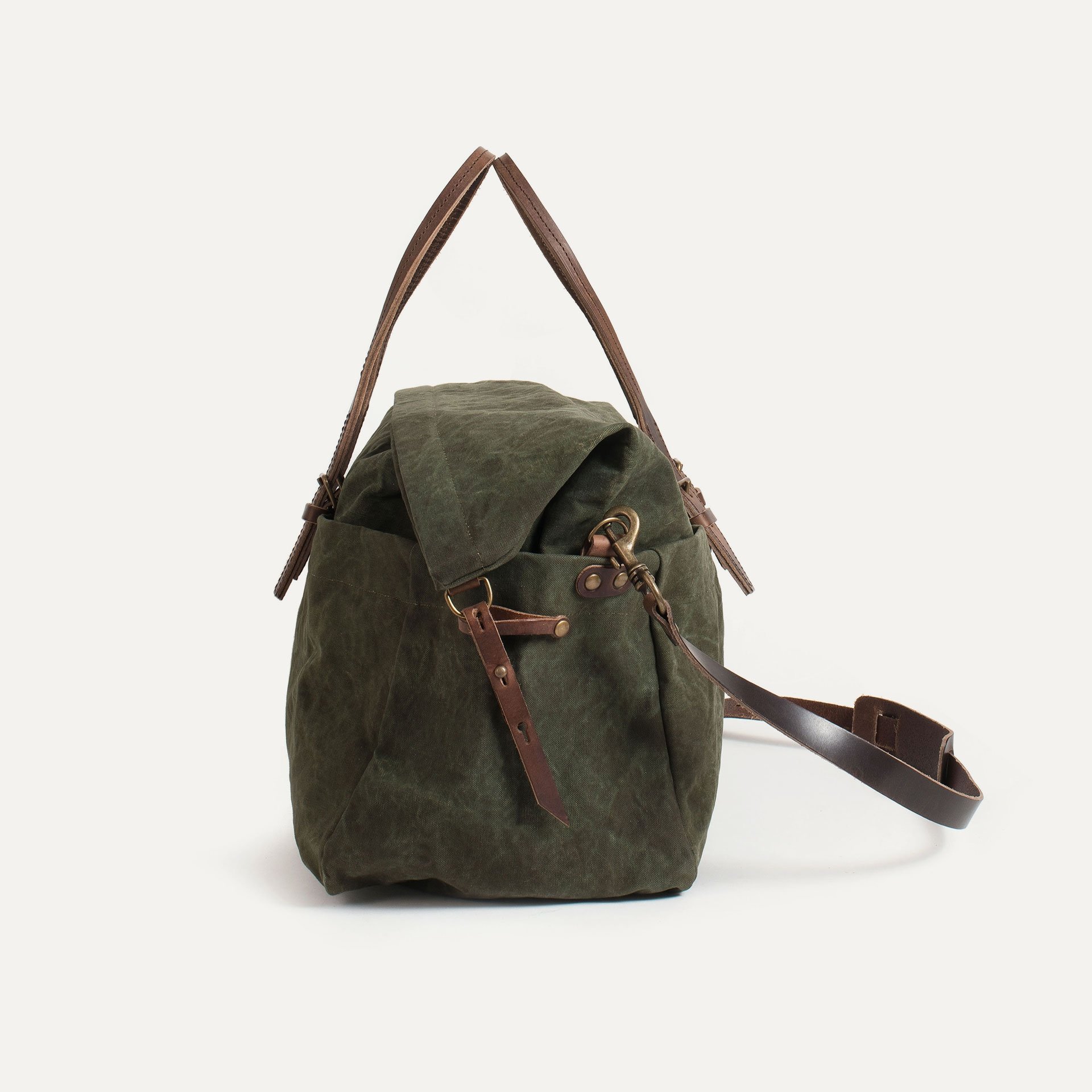 Sac de voyage Cabine - Kaki Foncé stonewashed (image n°3)