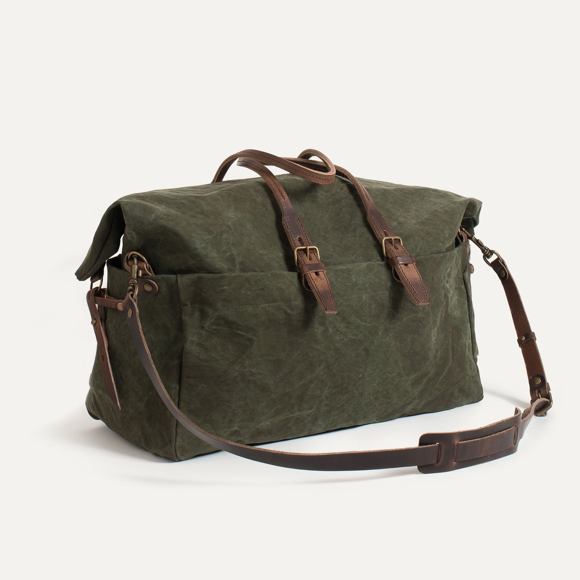 Sac de voyage Cabine - Kaki Foncé stonewashed (image n°4)