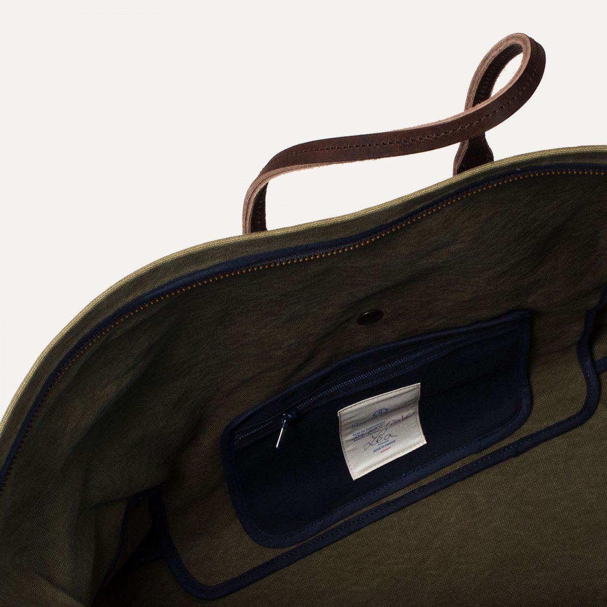 Cabine Travel bag - Dark Khaki stonewashed (image n°5)