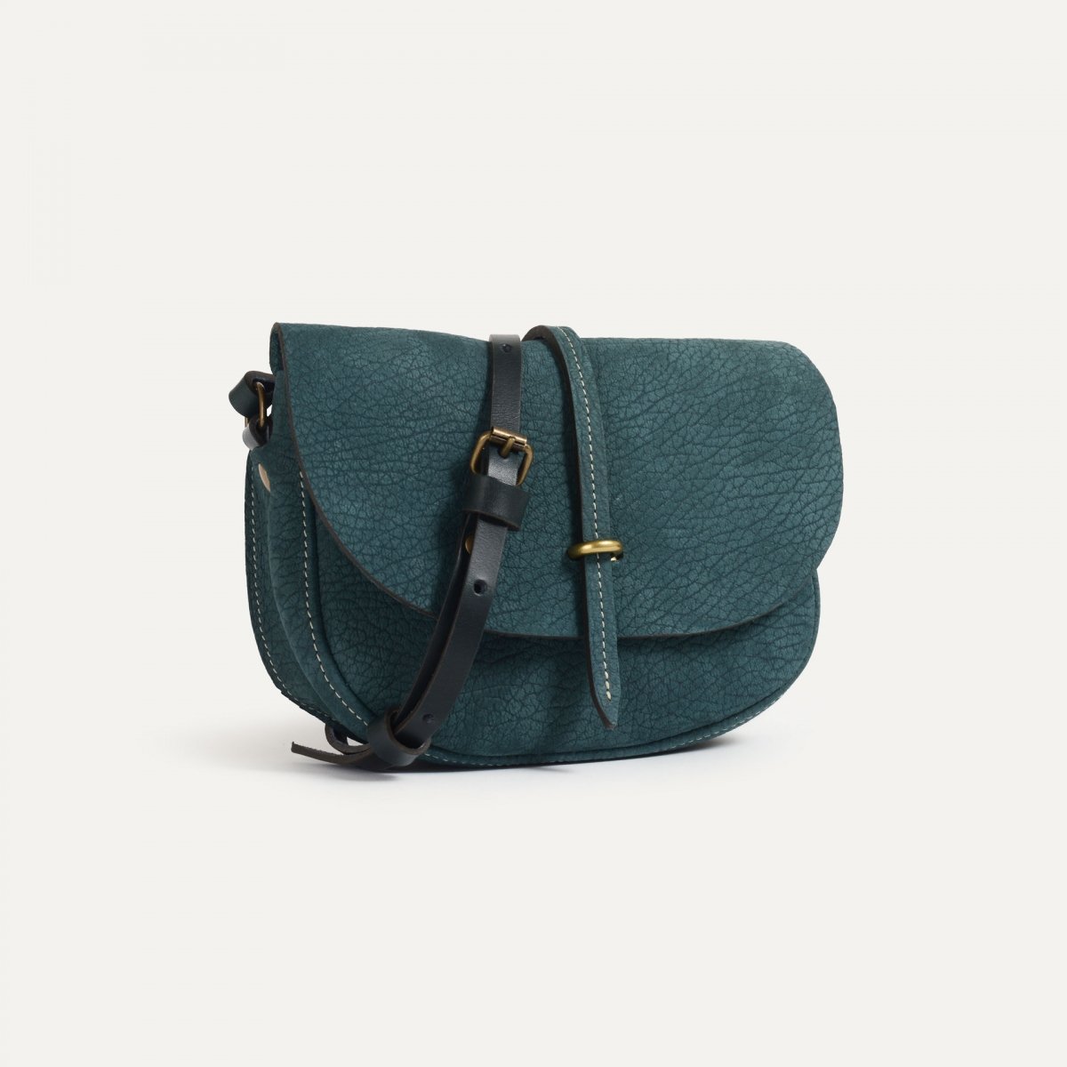 Mini sac postier Java - Soft Petrolio (image n°2)