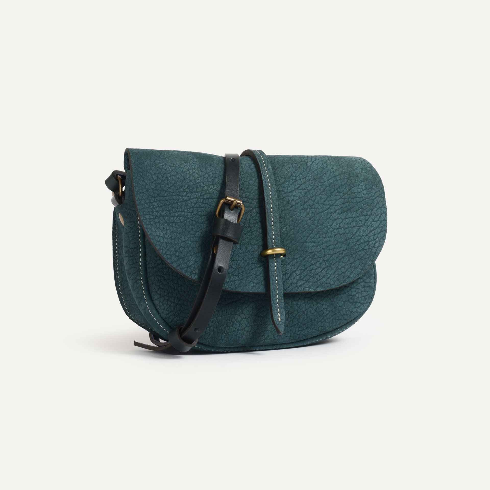 Mini sac postier Java - Soft Petrolio (image n°2)