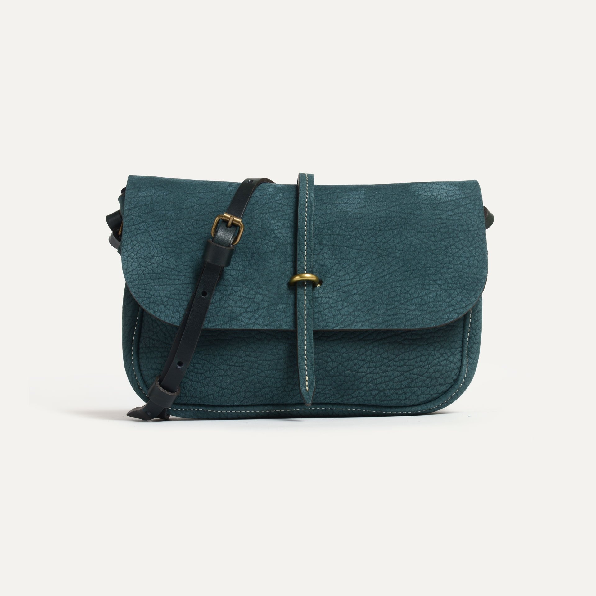 Sac postier Pastis - Soft Petrolio (image n°1)