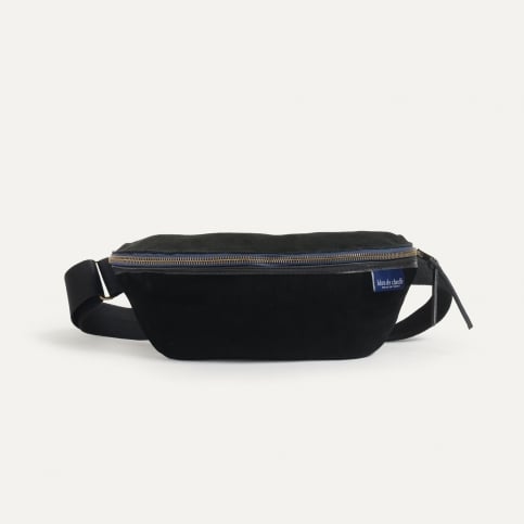 4,5L Beat Belt bag / Suede - Black