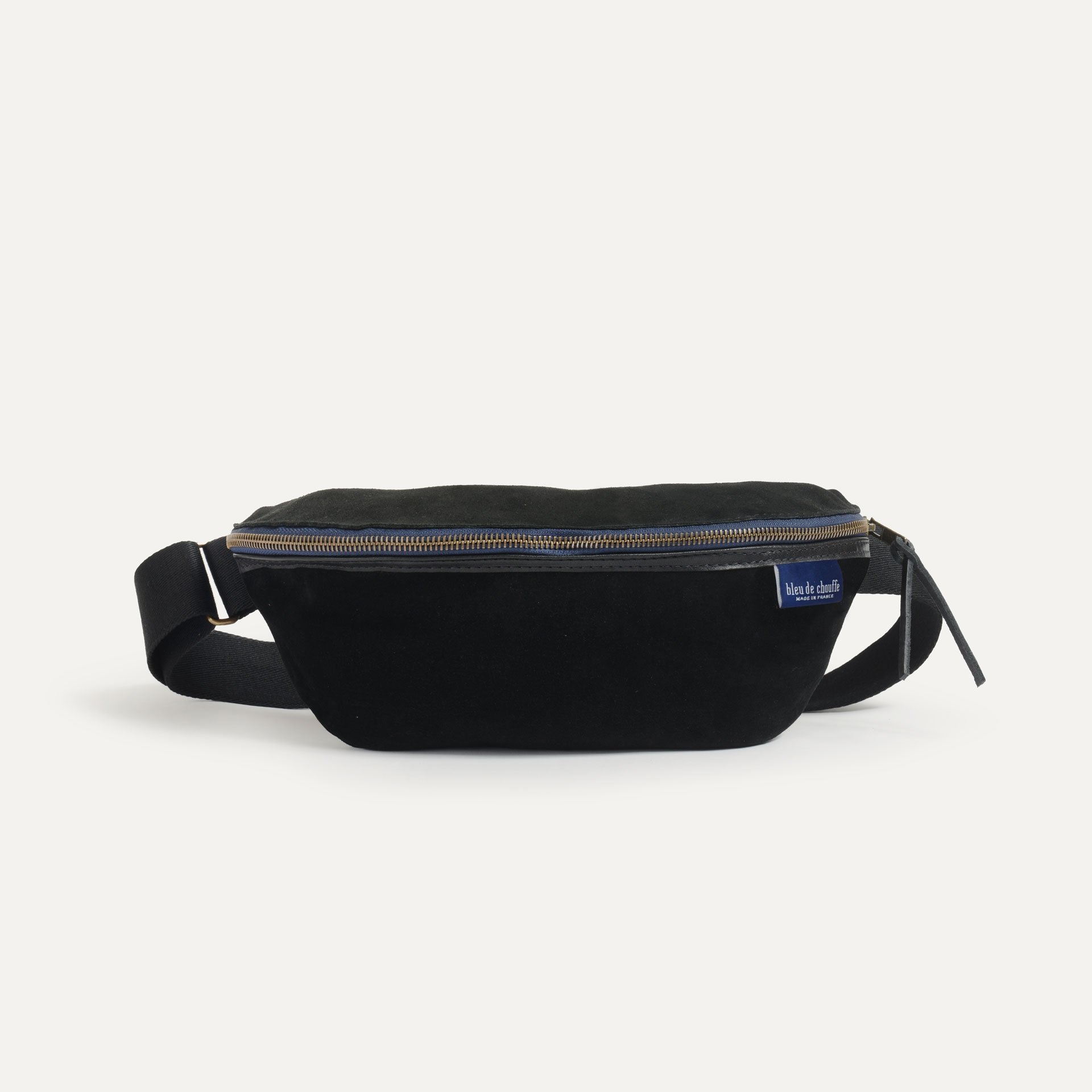 New Beat Belt bag / Suede - Black (image n°1)
