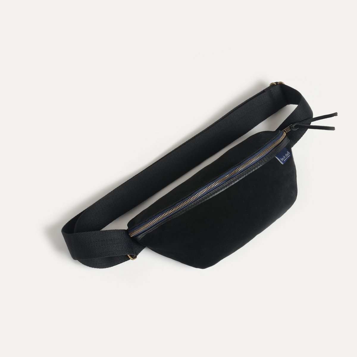 New Beat Belt bag / Suede - Black (image n°2)