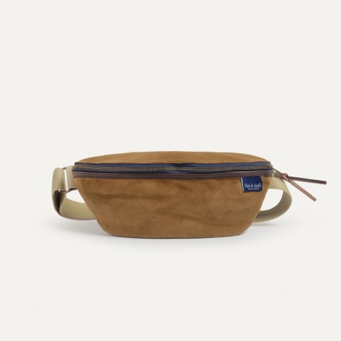 4,5L Beat Belt bag / Suede -Tobacco