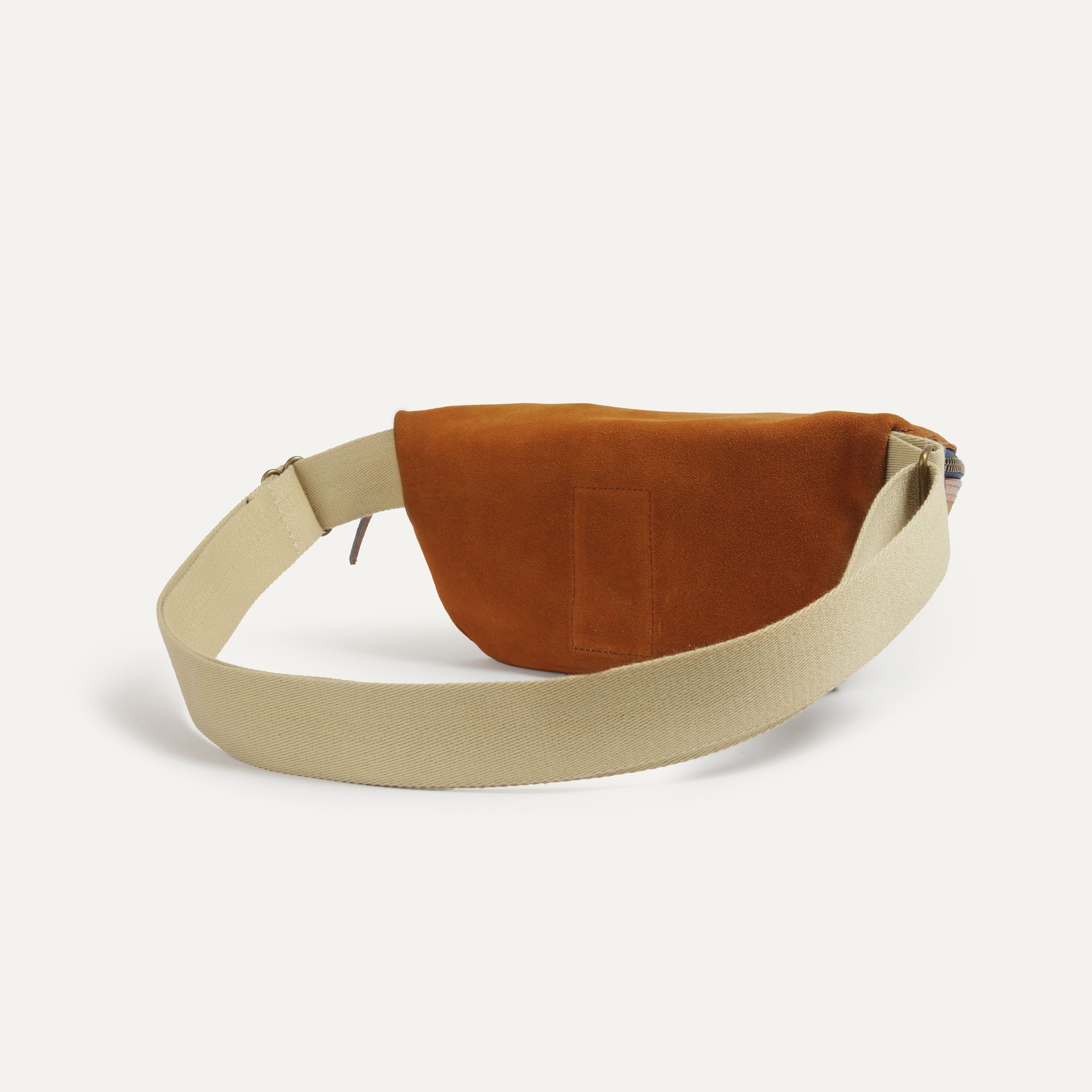 Gürteltasche New Beat / Veloursleder - Ocker (image n°3)