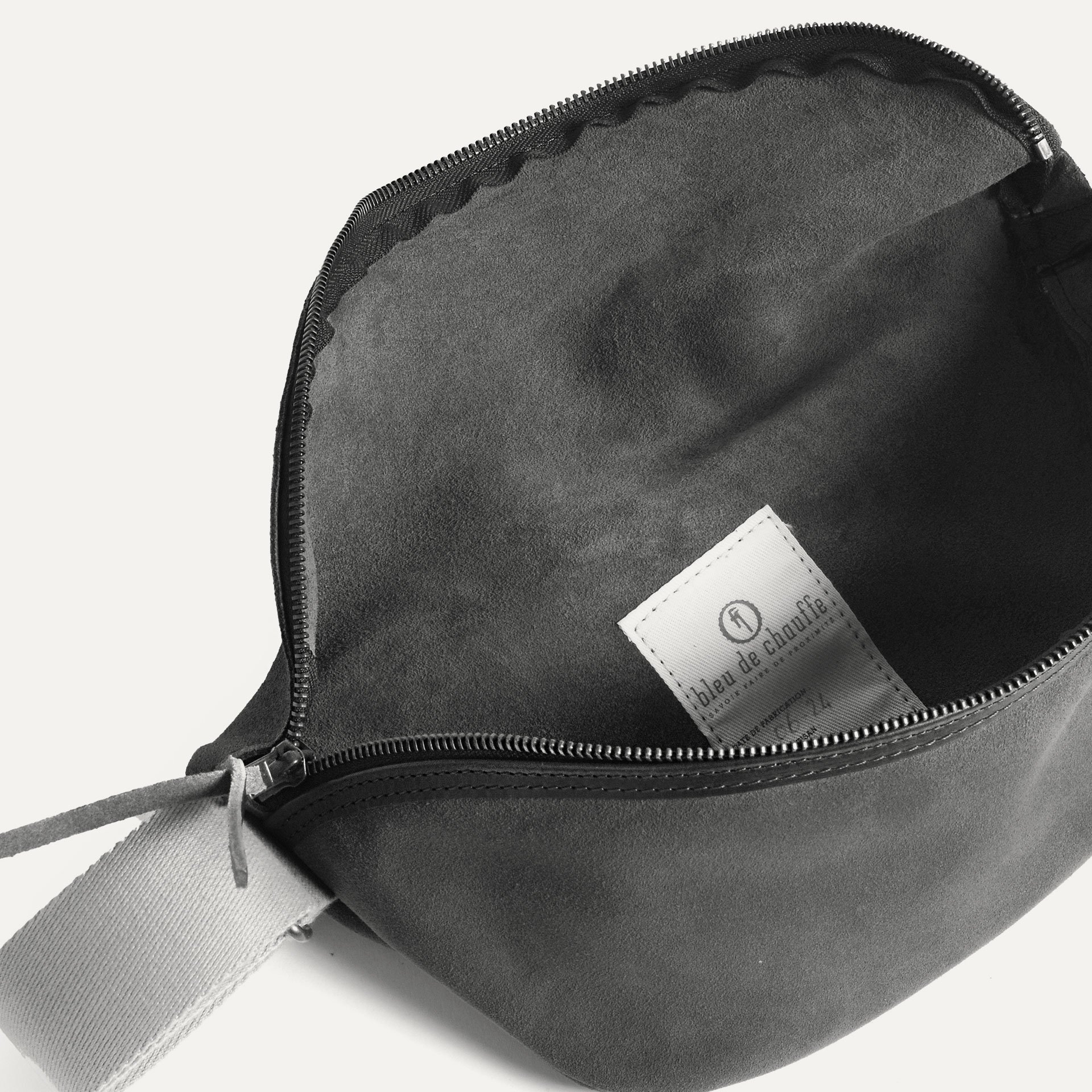 Gürteltasche New Beat / Veloursleder - Ocker (image n°4)