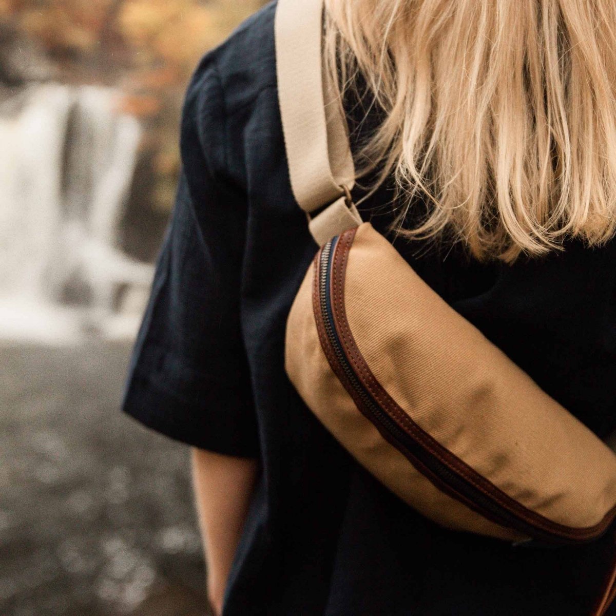 New Beat Belt bag - Camel BM (image n°6)