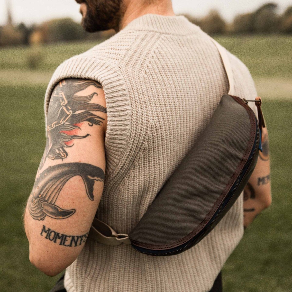 New Beat Belt bag - khaki BM (image n°6)