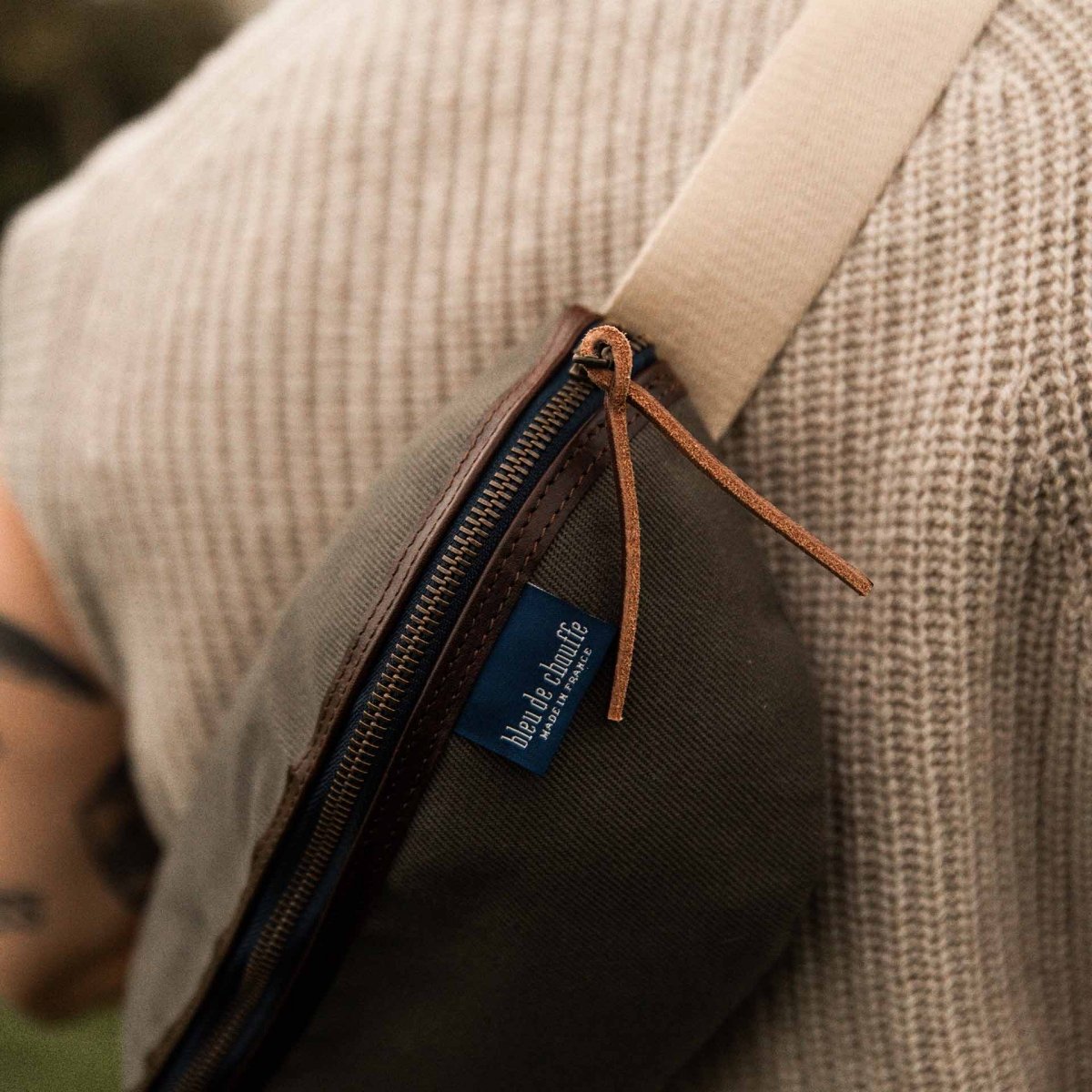 New Beat Belt bag - khaki BM (image n°7)