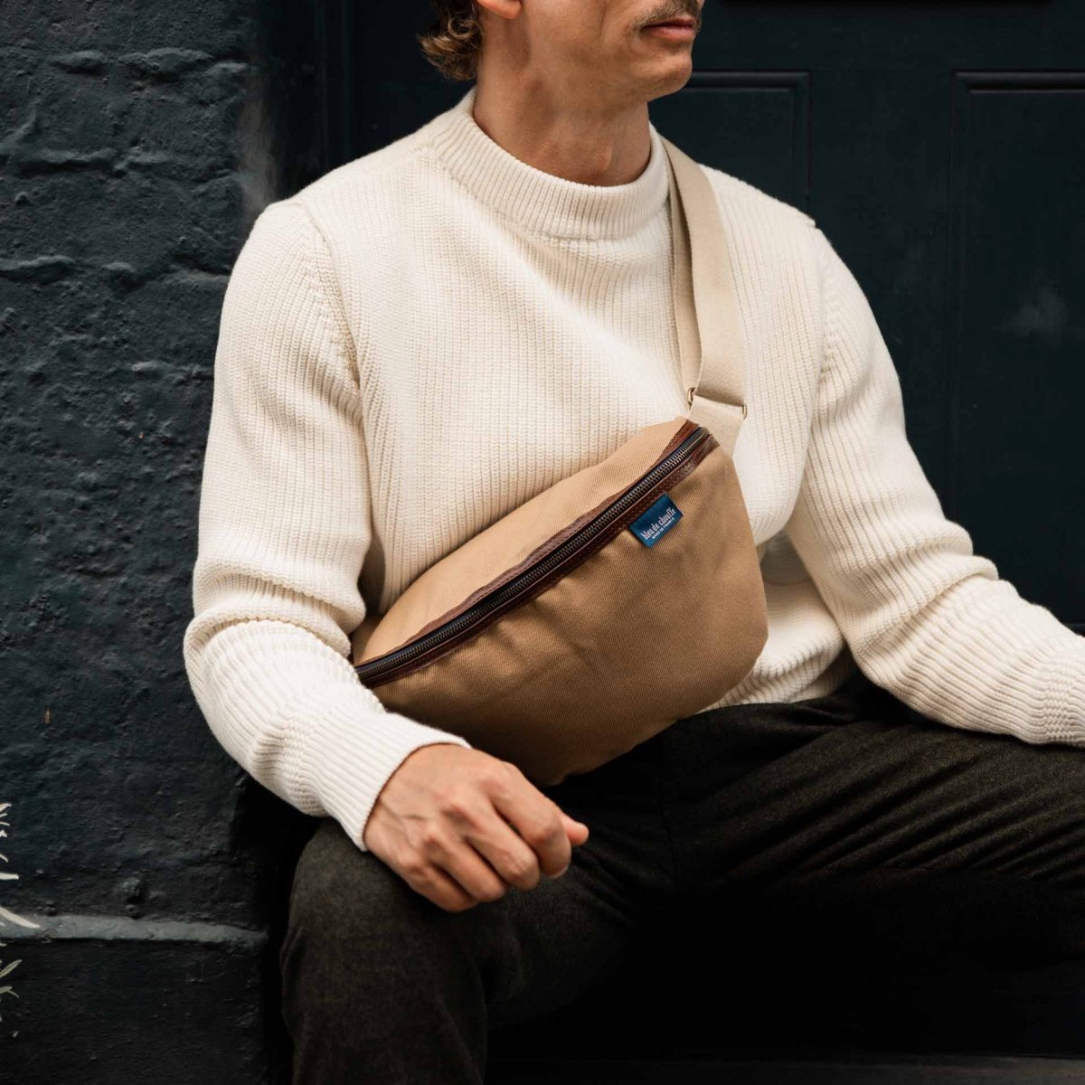 Sac Banane New Beat XL - Camel BM (image n°5)