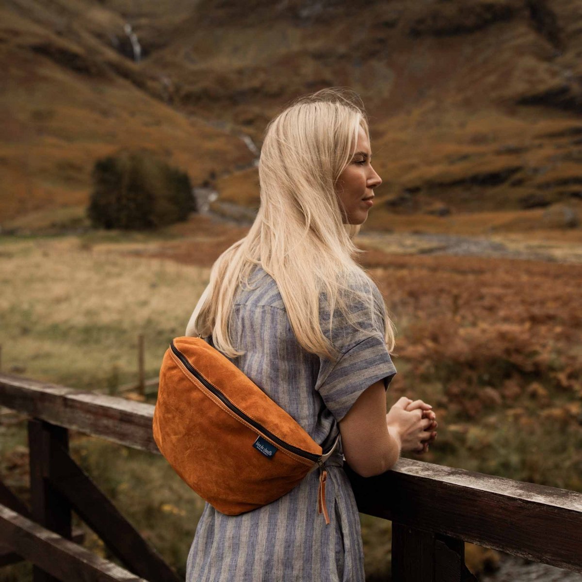 New Beat XL Belt bag - Ochre (image n°5)