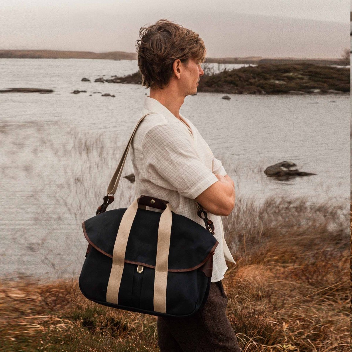 Businesstasche Musette - Marineblau BM (image n°7)