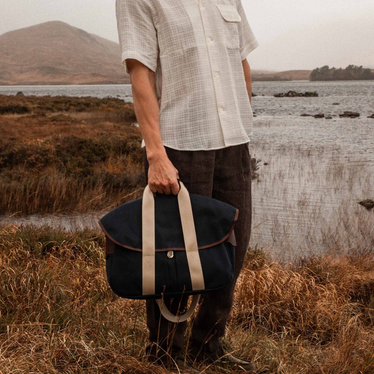 Businesstasche Musette - Marineblau BM (image n°9)