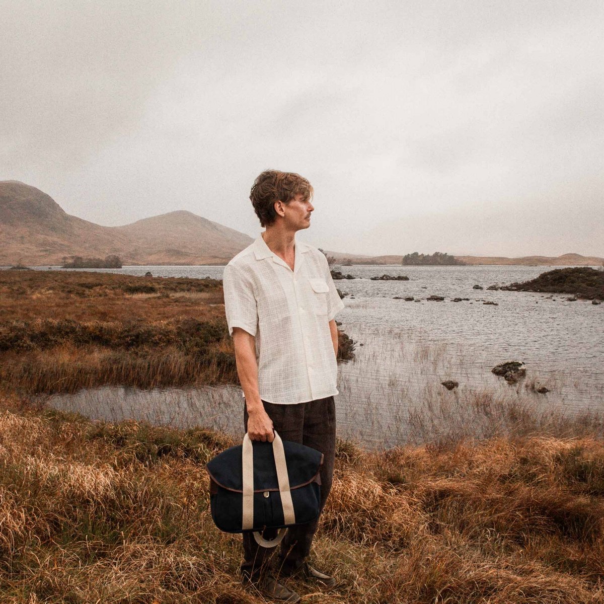 Businesstasche Musette - Marineblau BM (image n°10)