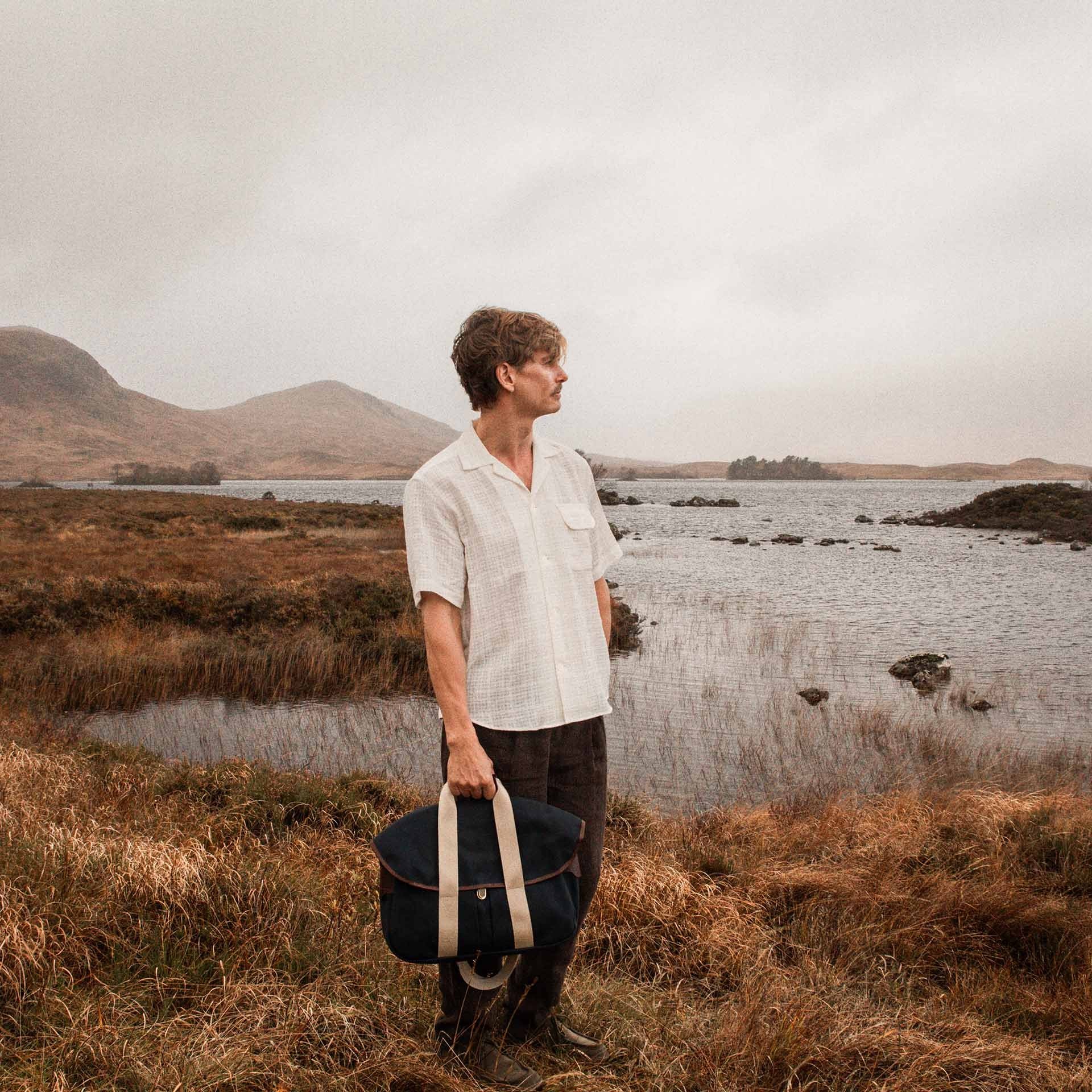 Businesstasche Musette - Marineblau BM (image n°10)