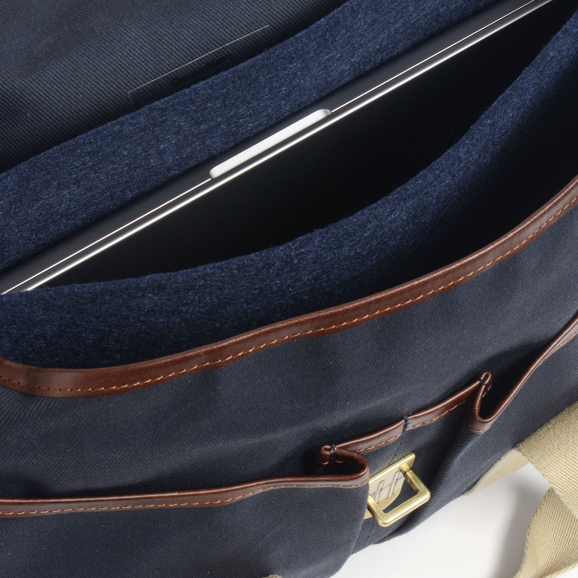 Businesstasche Musette - Marineblau BM (image n°11)