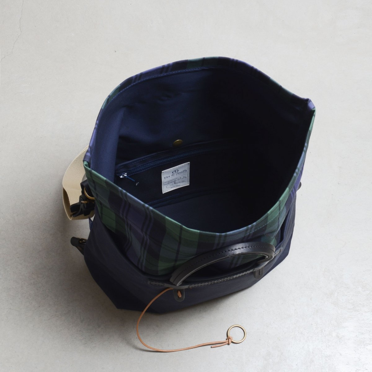 Business Woody - Tartan Navy blue (image n°5)
