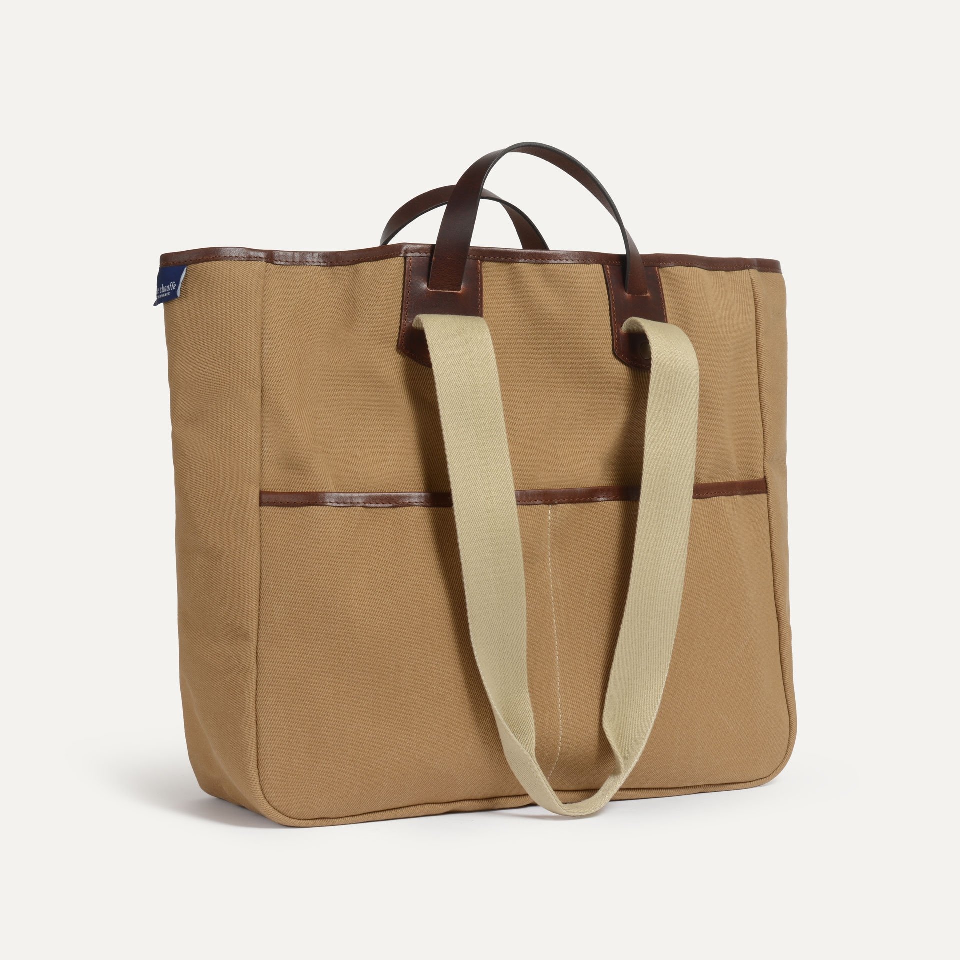 Tote Bag Musette Meline - Camel BM (image n°1)
