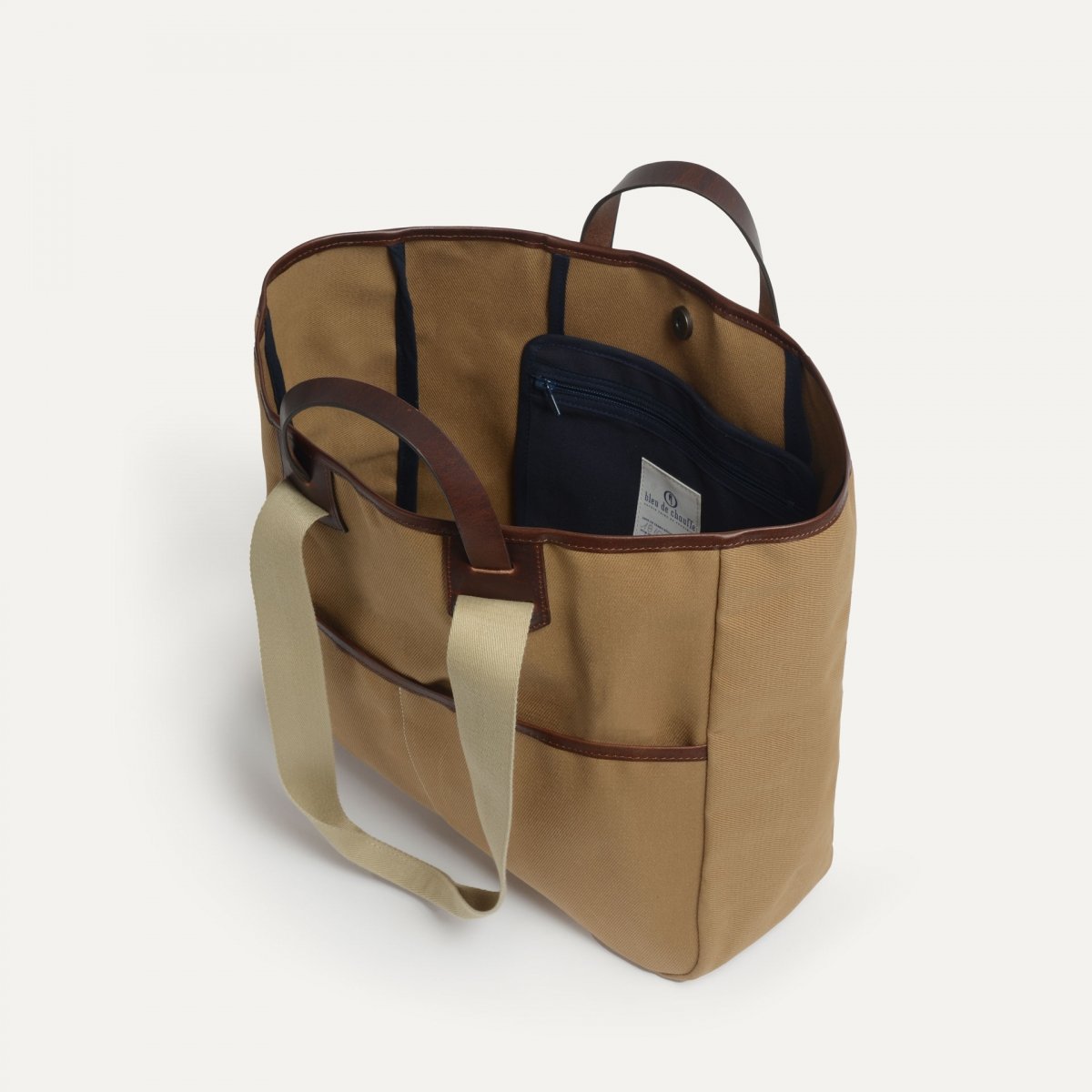 Tote Bag Musette Meline - Camel BM (image n°4)