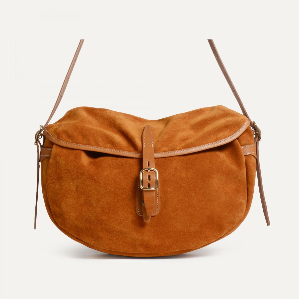 Margot half moon fisherman's bag - Ochre  (image n°6)