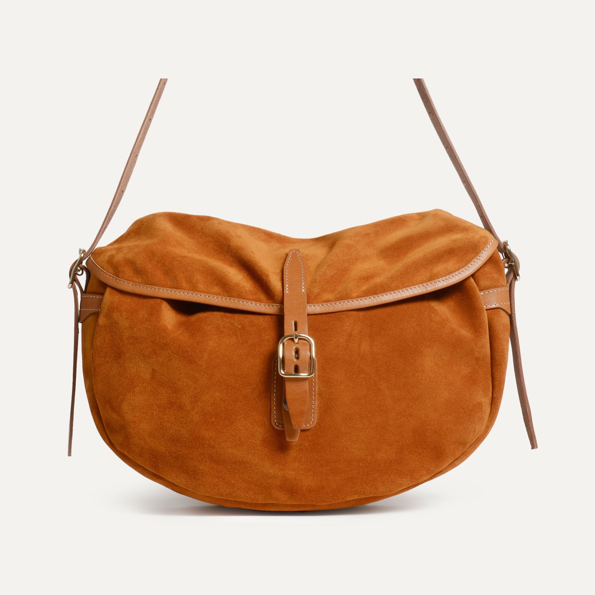 Margot half moon fisherman's bag - Ochre  (image n°6)