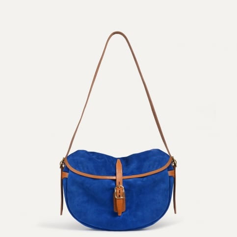Margot- Bleu suede