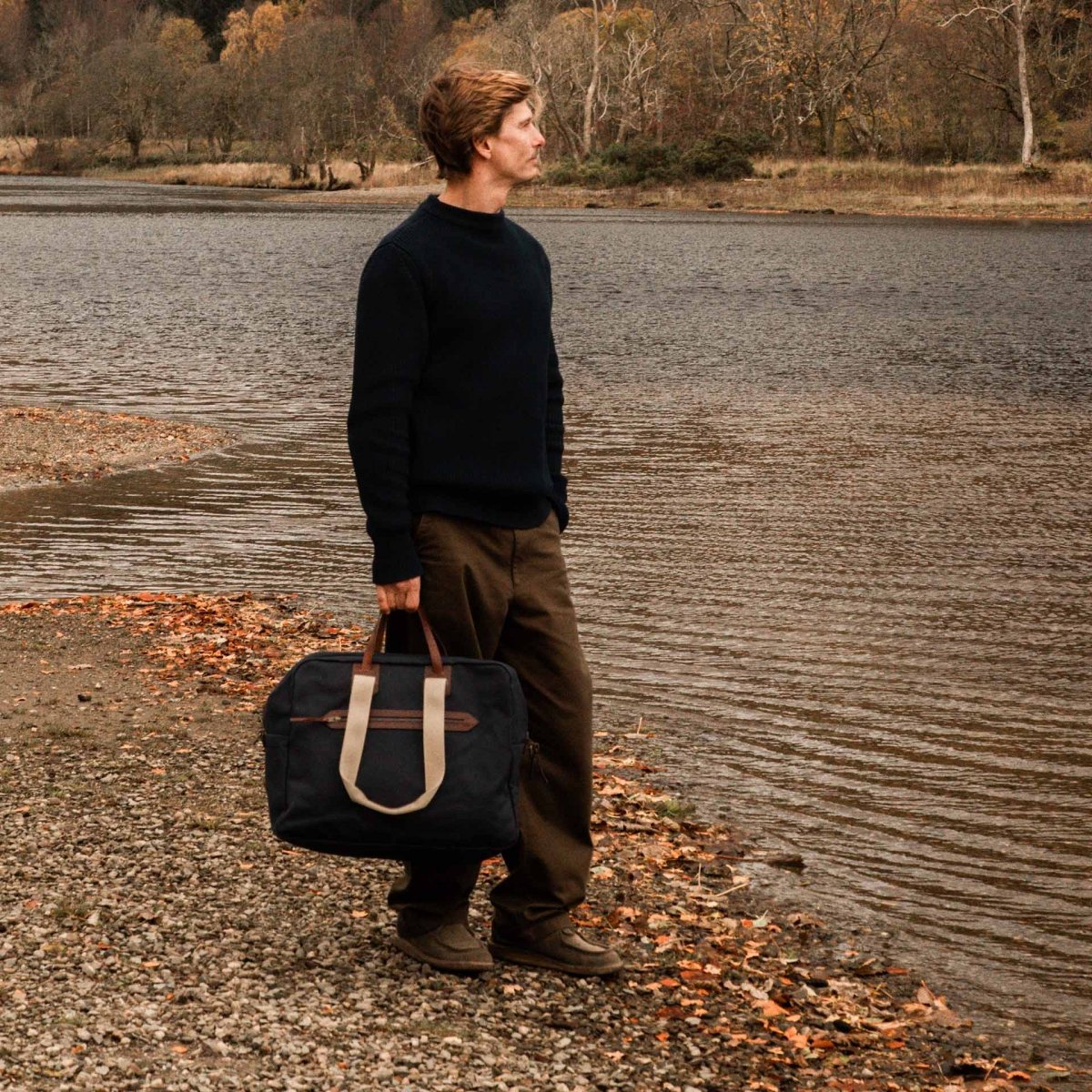 Missak aviator travel bag - Navy Blue BM (image n°5)
