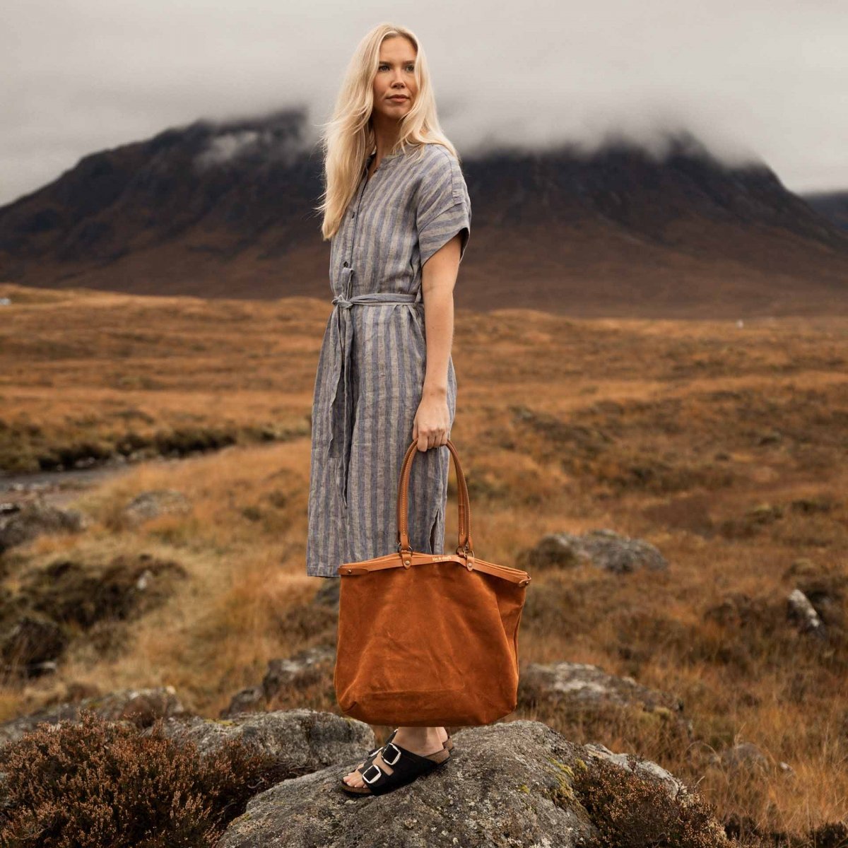 Adele Tote bag - Ochre (image n°6)
