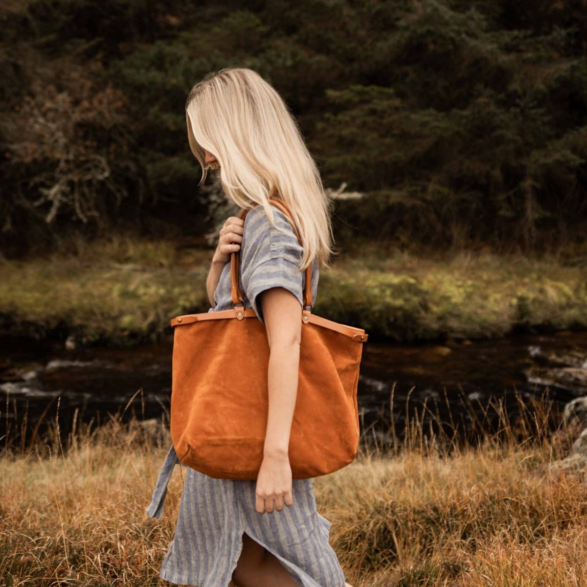 Adele Tote bag - Ochre (image n°7)