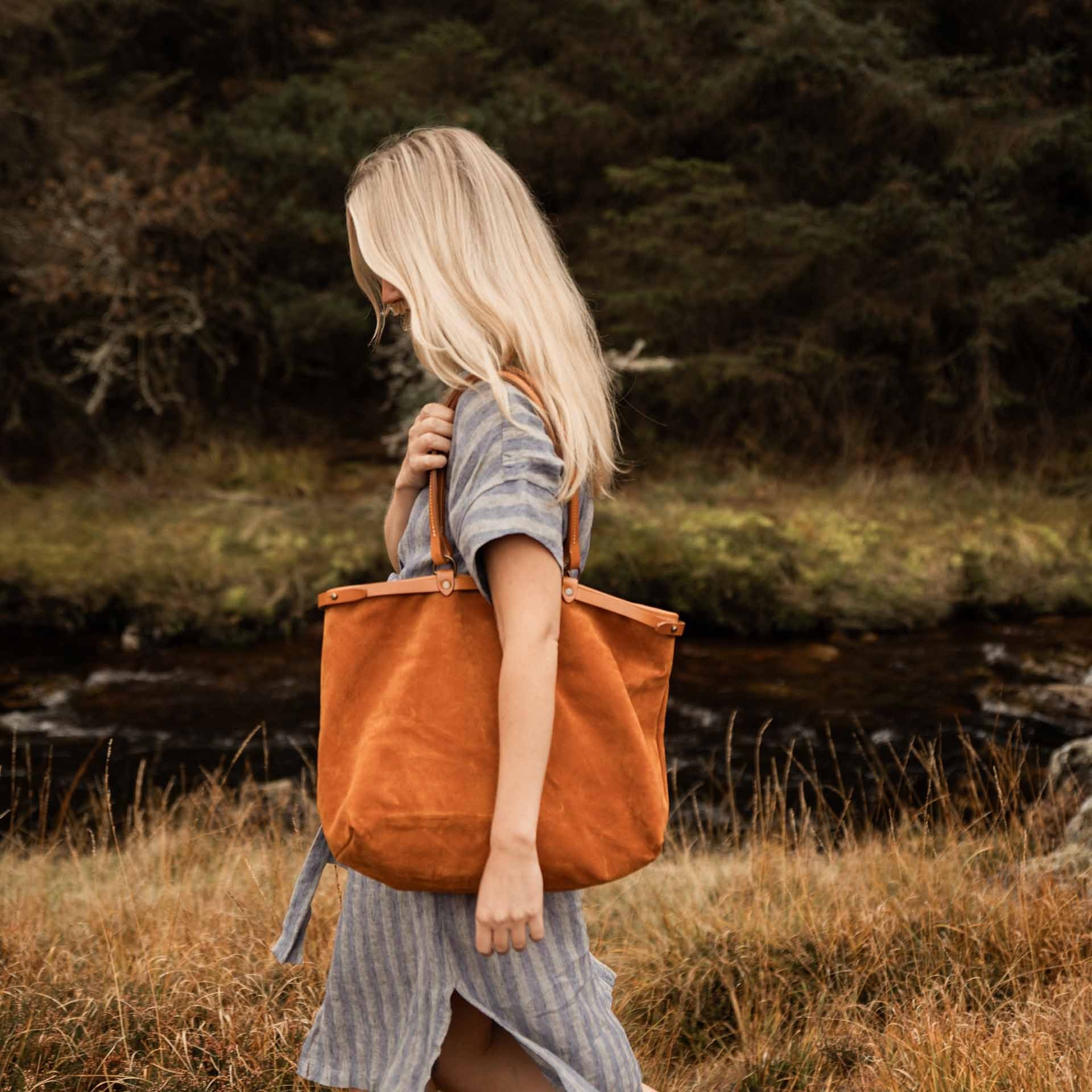 Adele Tote bag - Ochre (image n°7)