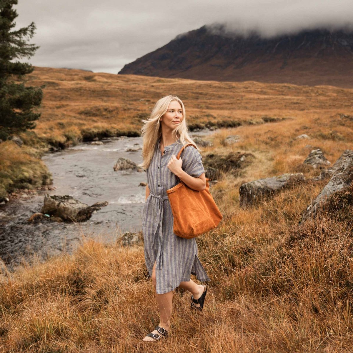 Adele Tote bag - Ochre (image n°8)