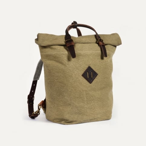 Woody Backpack 25 L - Khaki US stonewashed