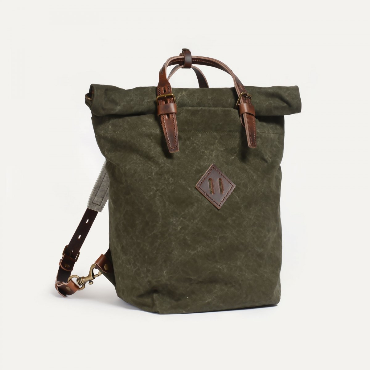 Sac à dos Woody 25L - Kaki Foncé stonewashed (image n°1)