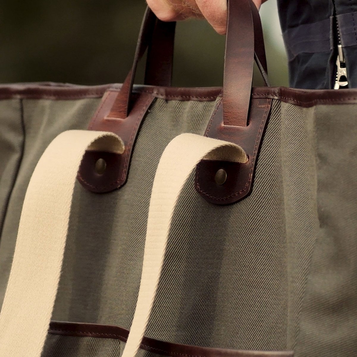 Tragetasche Musette Meline - Khaki BM (image n°9)