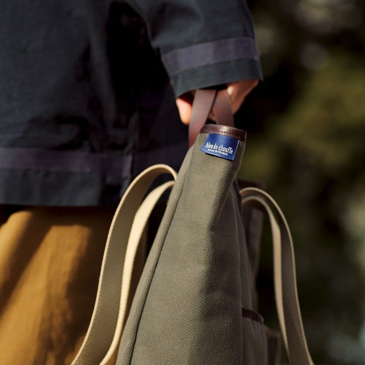 Tragetasche Musette Meline - Khaki BM (image n°10)