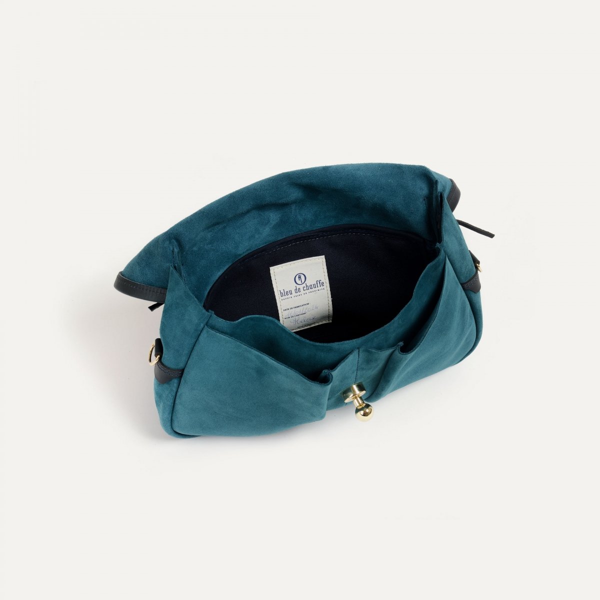 Soft  musette S Janice - Petrol blue (image n°5)