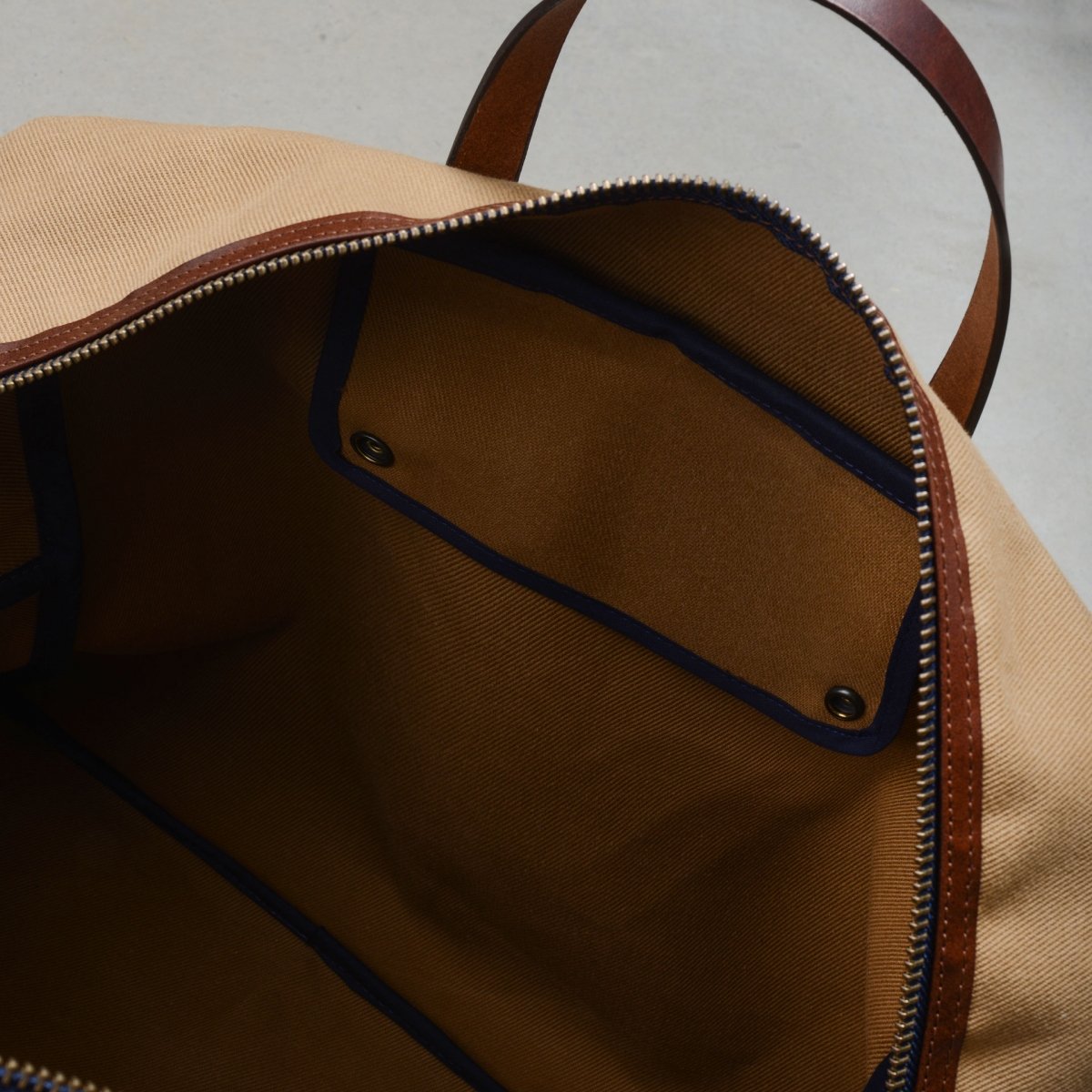 Missak aviator travel bag - Camel BM (image n°7)