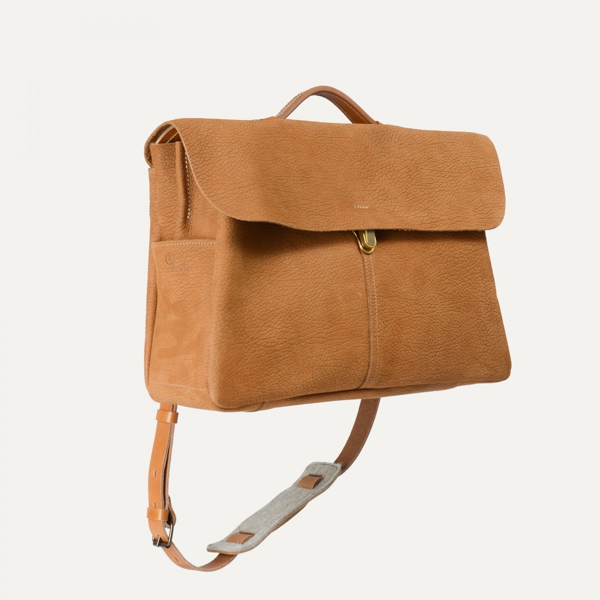 Satchel bag Charles - Soft Camel (image n°2)