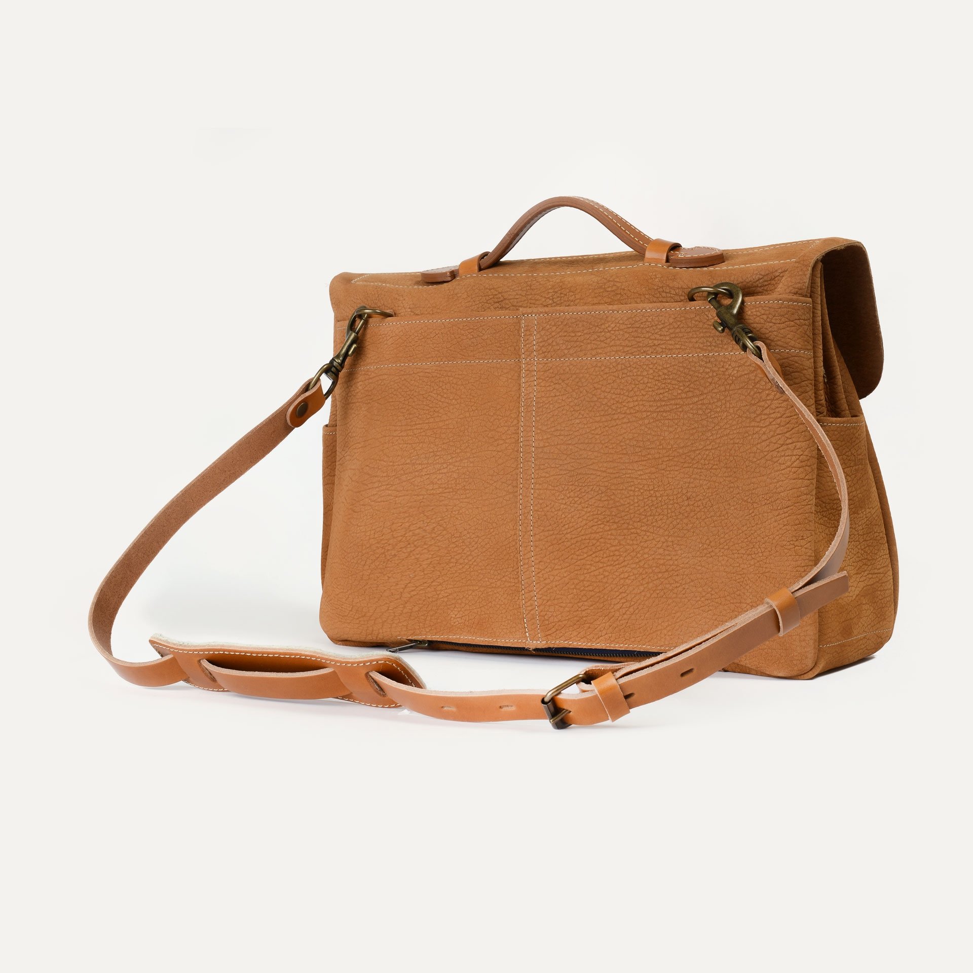 Satchel bag Charles - Soft Camel (image n°4)