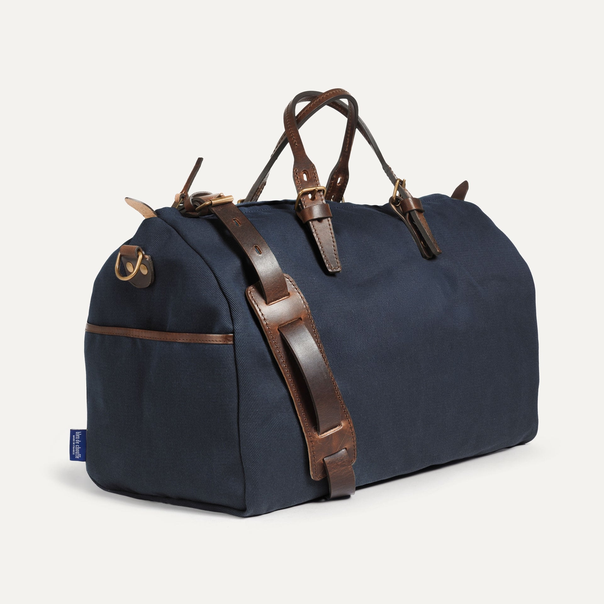 Sac de voyage Hobo toile - Marine BM / No Logo (image n°1)