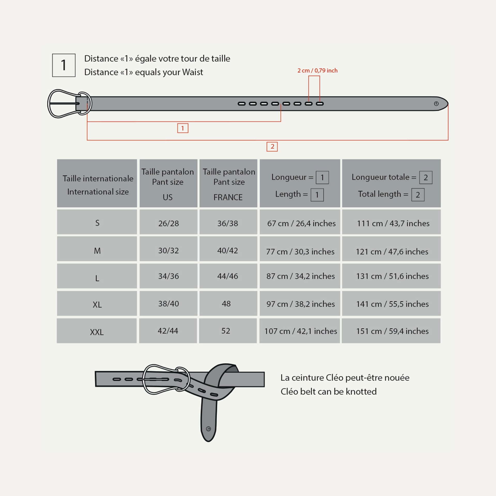 Ceinture Cléo - Noir (image n°6)