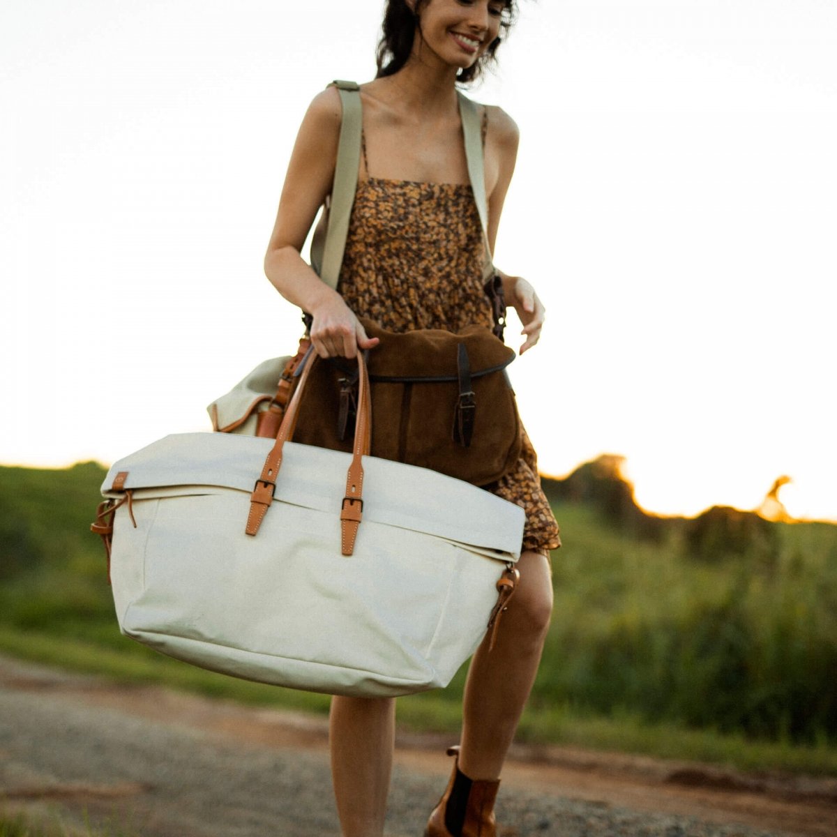 Cabine Travel bag - Ecru (image n°7)