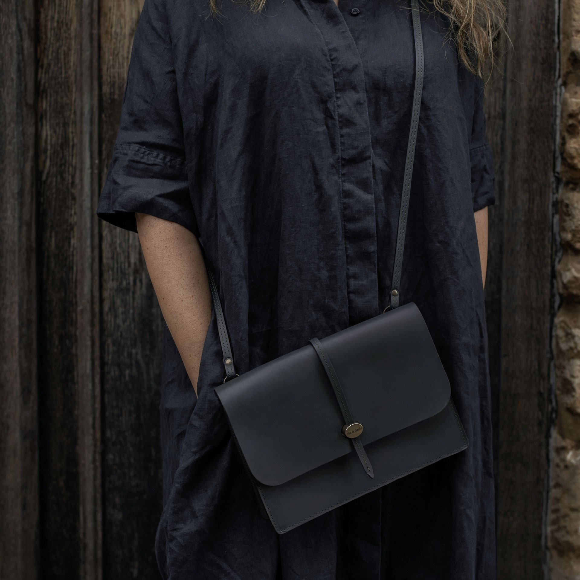 Jordi Clutch bag - Navy Blue (image n°6)
