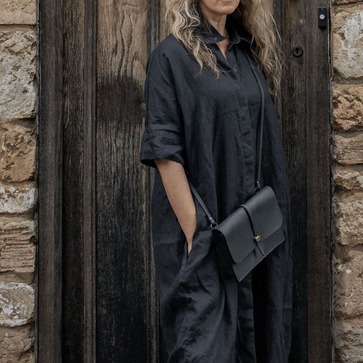 Jordi Clutch bag - Navy Blue (image n°7)