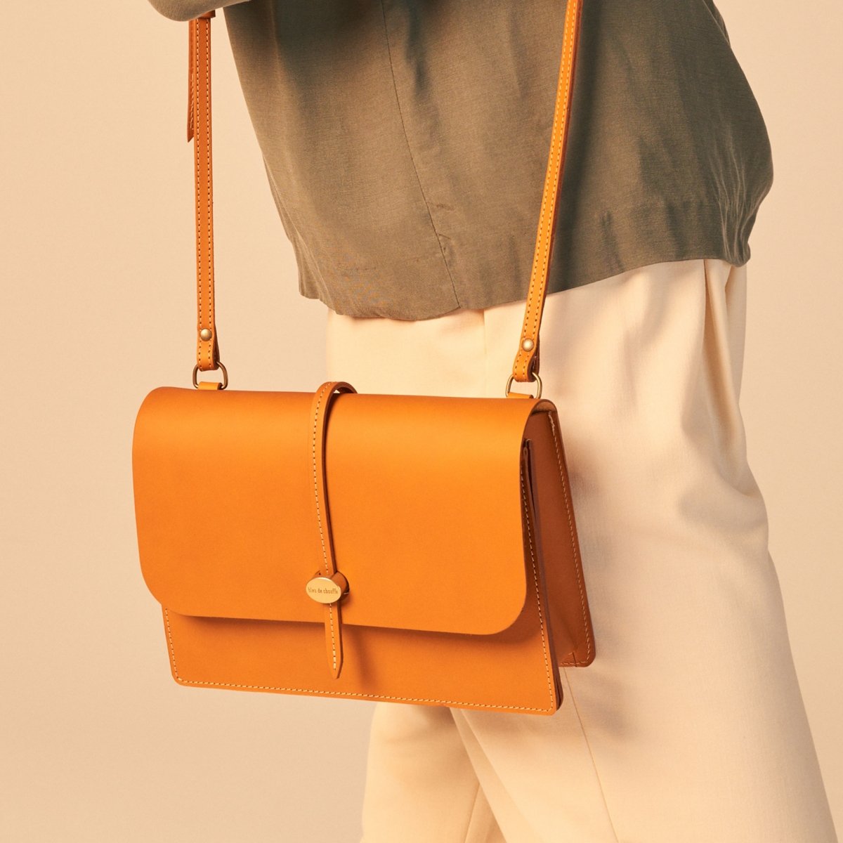 Jordi Clutch bag - Honey (image n°5)