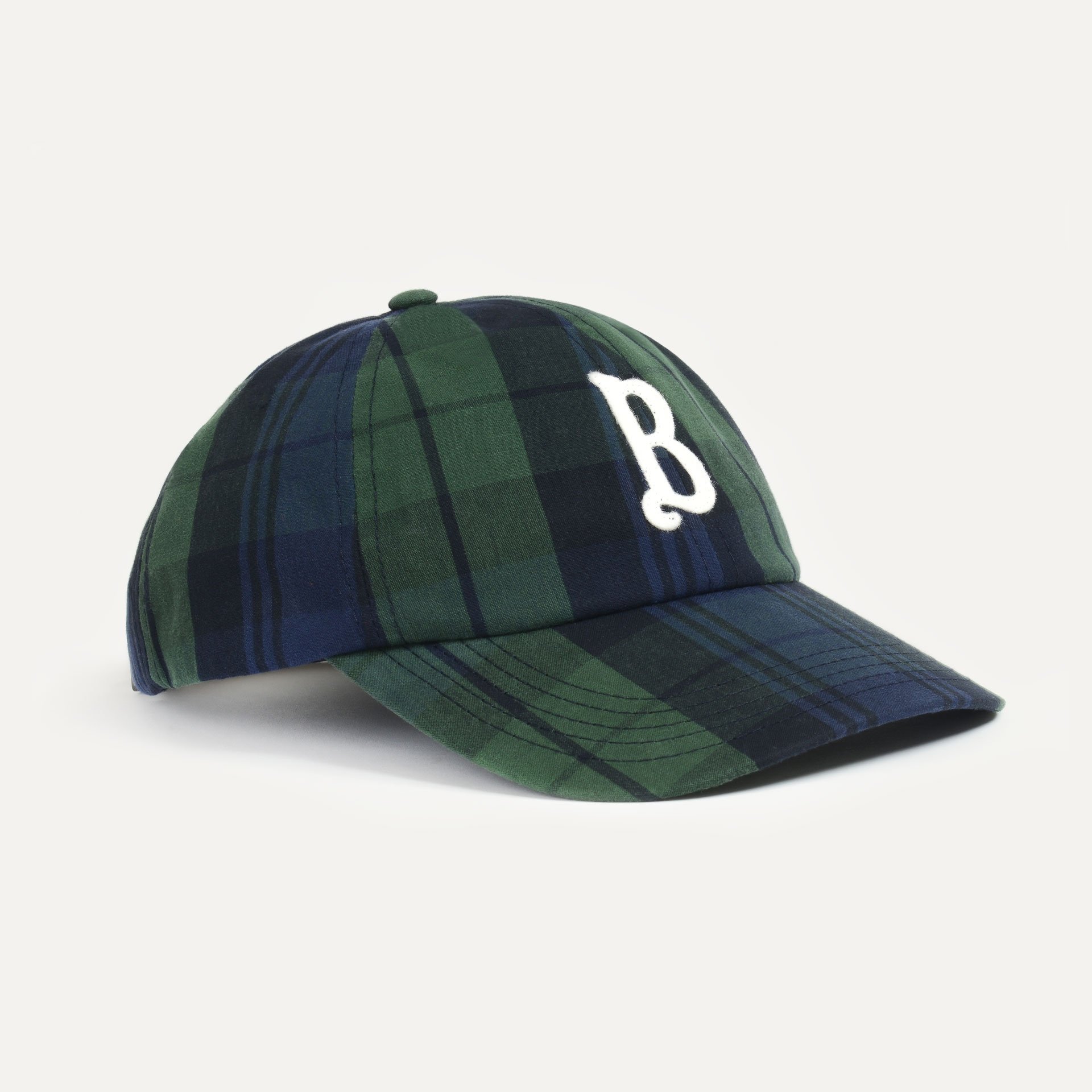 Gaspard Cap - Tartan Navy Blue (image n°1)
